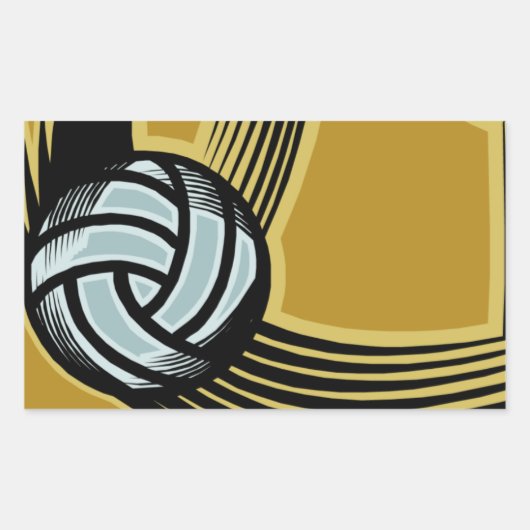 Goldene Tage - Rechteckiger Aufkleber (Vorderseite)