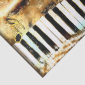 Goldene Tastatur Seidenpapier (Ausschnitt)