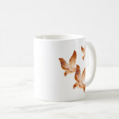 Goldene Tauben Kaffeetasse (VorderseiteRechts)