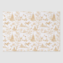 Goldene Tempel Chinoiserie Tiuuse Papier