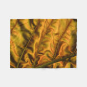 Goldene Textilien Fleecedecke (Vorderseite (Horizontal))