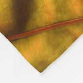 Goldene Textilien Fleecedecke (Ecke)