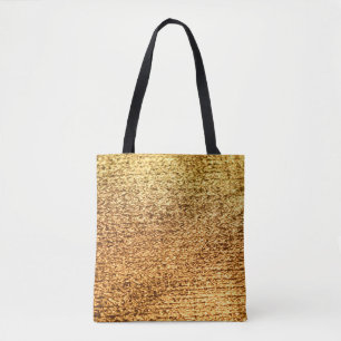 Goldene Textilien: glamouröser Makro-Hintergrund. Tasche