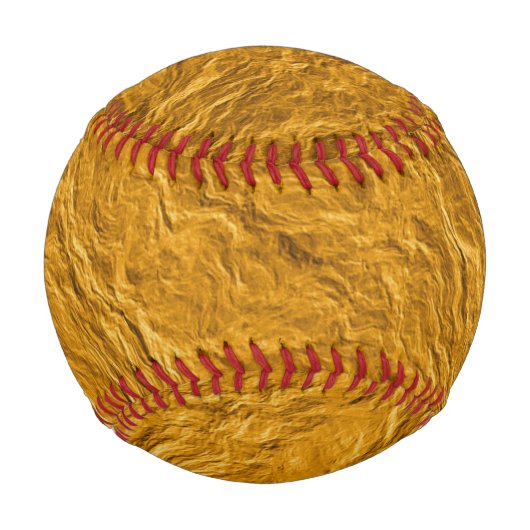 Goldene Textur Baseball (Vorderseite)