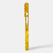 goldene Textur Case-Mate iPhone Hülle (Rückseite / Links)