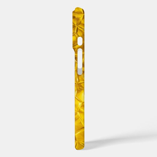 goldene Textur Case-Mate iPhone Hülle (Rückseite / Links)