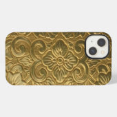 Goldene Textur iPhone Hülle (Rückseite (Horizontal))