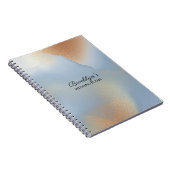 Goldene Textur Notizblock (Rechte Seite)