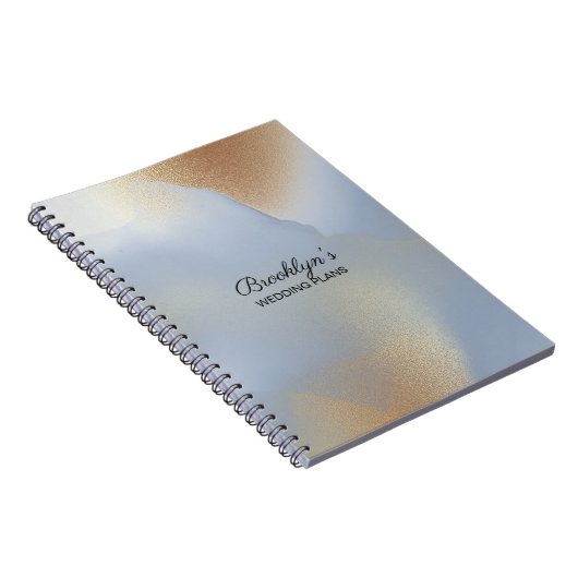 Goldene Textur Notizblock (Rechte Seite)