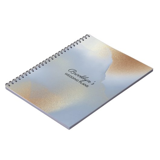 Goldene Textur Notizblock (Linke Seite)