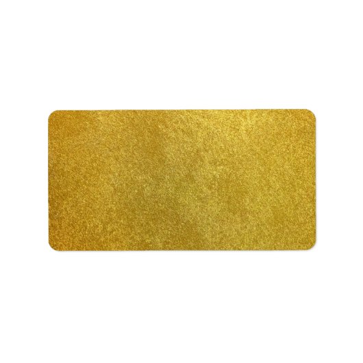 Goldene Textur, Vintages Gold, antik Adressaufkleber (Vorne)