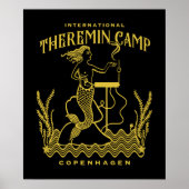Goldene Theremermaid Poster (Vorne)