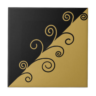 Goldene Thread Fliese