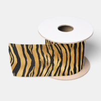 Goldene Tigerstreifen | Kühnes Wildtiermuster