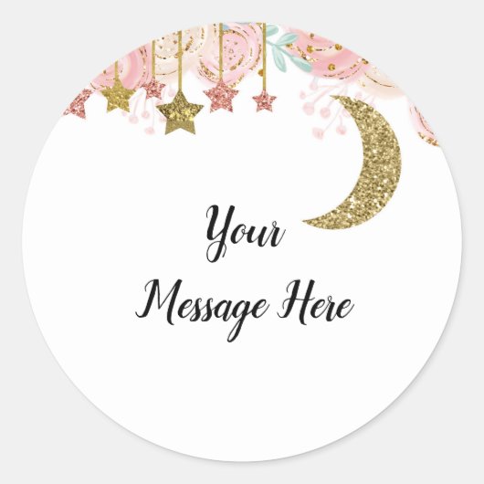 Goldene Tinkle Danke, dass du Sticker (Vorderseite)