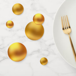 Goldene Tischkonfetti Konfetti