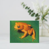 Goldene Toad, Toad Monte Verde Postkarte (Stehend Vorderseite)