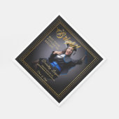 Goldene Touch Brighert deine Zukunft. Serviette (Ecke)