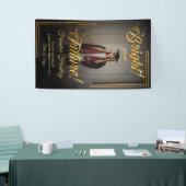 Goldene Touch Brighert Ihre Zukunft Banner (Messeveranstaltung)