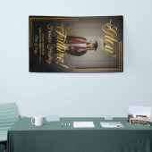 Goldene Touch Glow your future Banner (Messeveranstaltung)