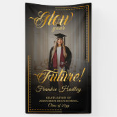 Goldene Touch Glow your future Banner (Vertikal)