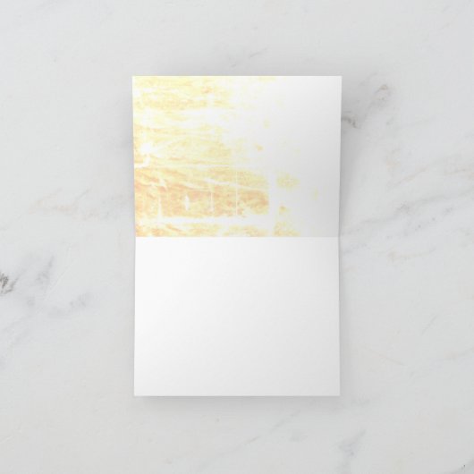 Goldene Traditionen falten Geschichten oder danke (Innenseite)