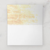 Goldene Traditionen Platzkarte (Innenseite Aufgefaltet)