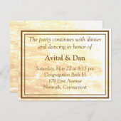 Goldene Traditionen - Umschließungskarte Begleitkarte (Vorne/Hinten)