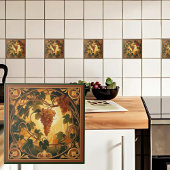 Goldene Trauben Fliese