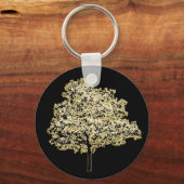 Goldene Treppe Die Rote Kirche (Chiesa Rossa) Schlüsselanhänger (Rückseite)