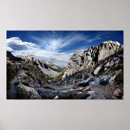 Goldene Treppe - John Muir Trail Poster (Vorne)