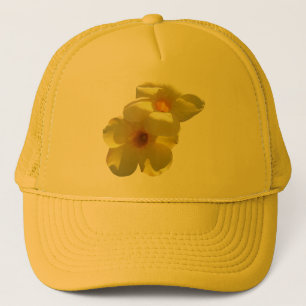 Goldene Trompetenblumen I Truckerkappe