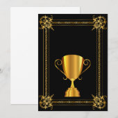 Goldene Trophäe (Vorne/Hinten)