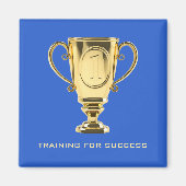 Goldene Trophäe für den Trainingserfolg Magnet (Vorne)