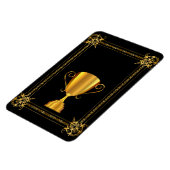 Goldene Trophäe Magnet (Linke Seite)