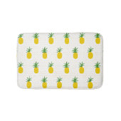 Goldene tropische Ananas Badematte (Vorderseite)
