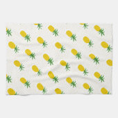 Goldene tropische Ananas Geschirrtuch (Horizontal)