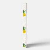Goldene tropische Ananas | Monogramm Case-Mate iPhone Hülle (Rückseite / Rechts)