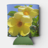 Goldene Trumpet-Blume I Dosenkühler (Rückseite)