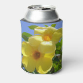 Goldene Trumpet-Blume I Dosenkühler (Kanne Rückseite)