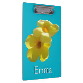 Goldene Trumpet-Blume I Klemmbrett (Rechts)