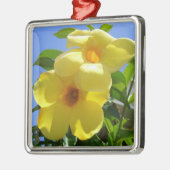 Goldene Trumpet-Blume I Ornament Aus Metall (Links)