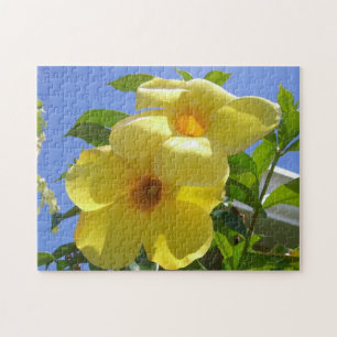 Goldene Trumpet-Blume I Puzzle