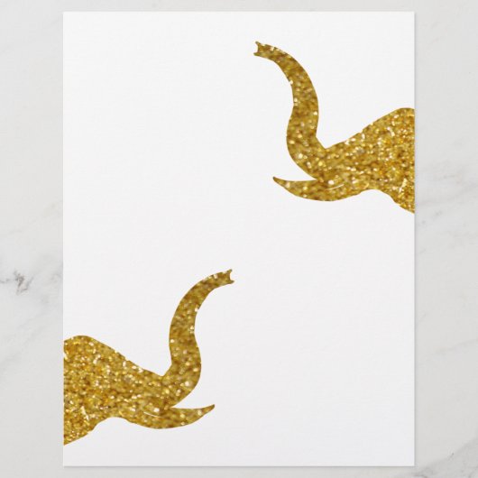 Goldene Trumpf-Elefanten (Vorderseite)