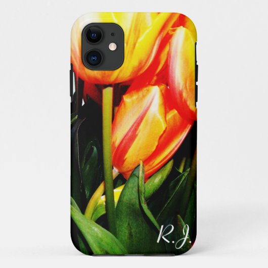 goldene TulpenBlume. Case-Mate iPhone Hülle (Rückseite)