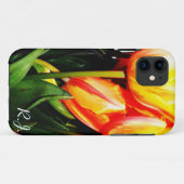 goldene TulpenBlume. Case-Mate iPhone Hülle (Rückseite (Horizontal))