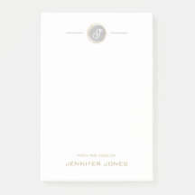 Goldene Typografie Graue Wasserfarbe Monogramm Nam