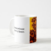 Goldene Überfluss-Tasse Kaffeetasse (Vorderseite Links)