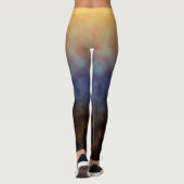 Goldene Uferlinie Leggings (Rückseite)