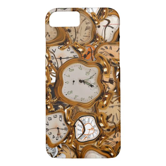 Goldene Uhr Goldene Zeit Zurück zum Handy Case-Mate iPhone Hülle (Rückseite)